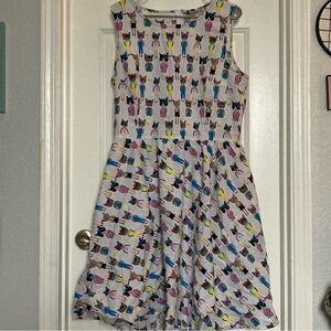 Retrolicious Stylish Cats Dress